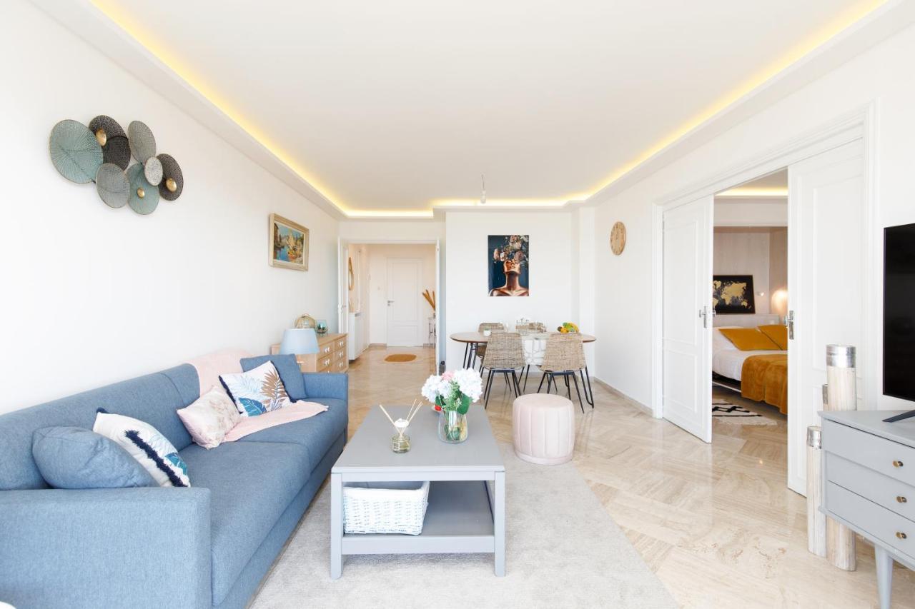 Suite Riviera - Sea View - Clim - 50M Plage - Residence De Standing - Spacieux 180 M2 - Parking Cannes Exterior foto