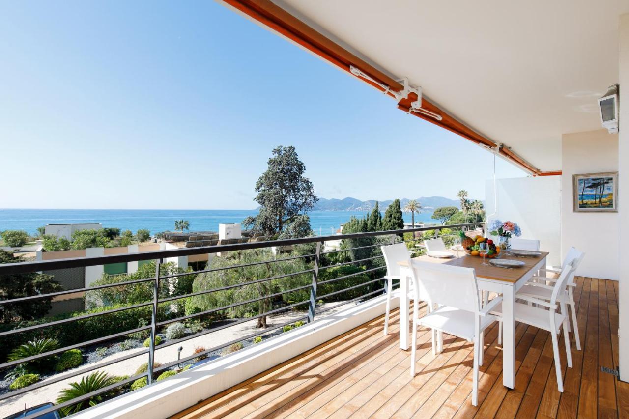 Suite Riviera - Sea View - Clim - 50M Plage - Residence De Standing - Spacieux 180 M2 - Parking Cannes Exterior foto