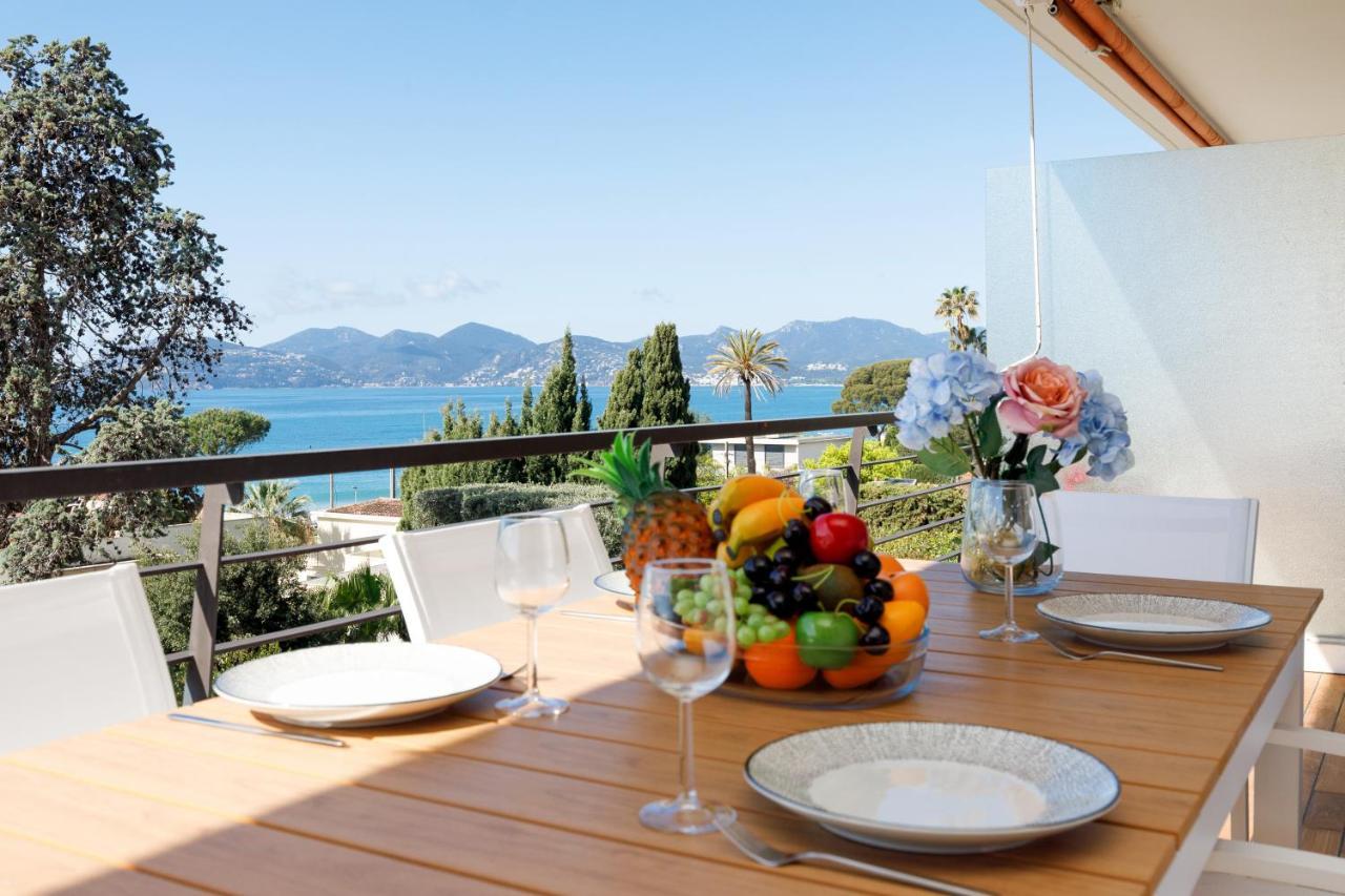 Suite Riviera - Sea View - Clim - 50M Plage - Residence De Standing - Spacieux 180 M2 - Parking Cannes Exterior foto